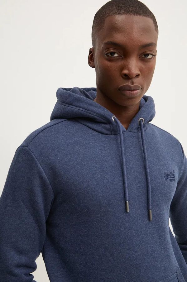 Superdry Dukserica Superdry za muškarce, s kapuljačom, melanž, M2013110A-B9I