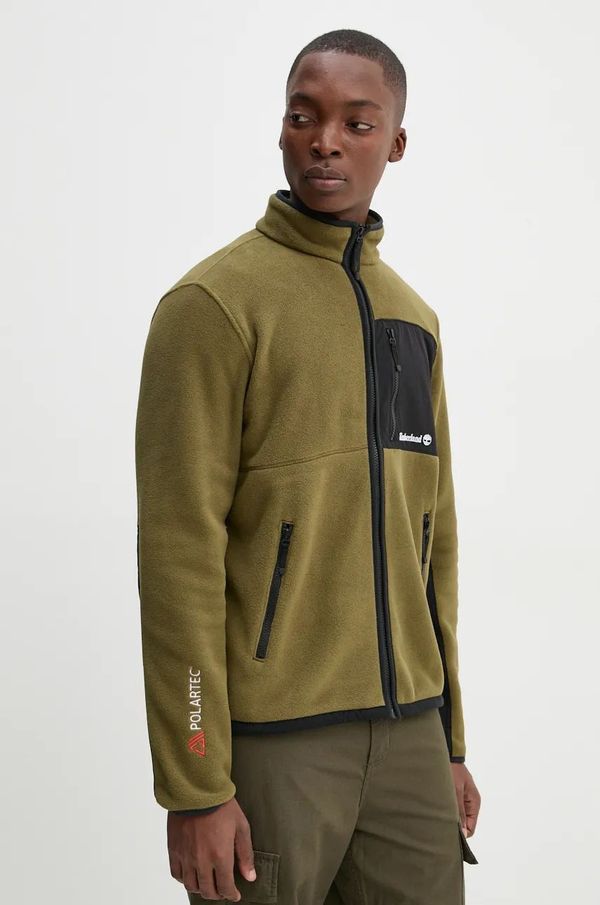 Timberland Dukserica Timberland za muškarce, boja: zelena, bez uzorka, TB0A6NH13021