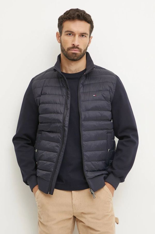 Tommy Hilfiger Dukserica Tommy Hilfiger za muškarce, boja: tamno plava, bez uzorka, MW0MW37461