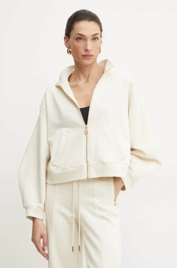 Twinset Dukserica Twinset za žene, boja: bež, bez uzorka, 251TP2481