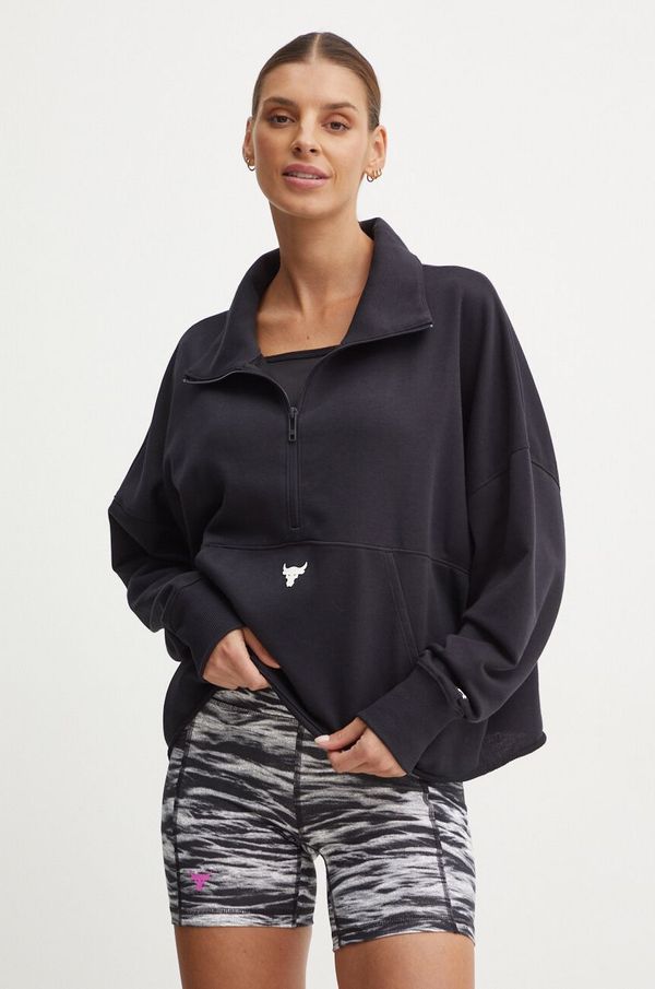 Under Armour Dukserica Under Armour Project Rock boja: crna, s tiskom, 1387760