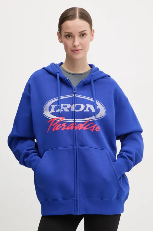 Under Armour Dukserica Under Armour Project Rock za žene, s kapuljačom, s tiskom, 1389701