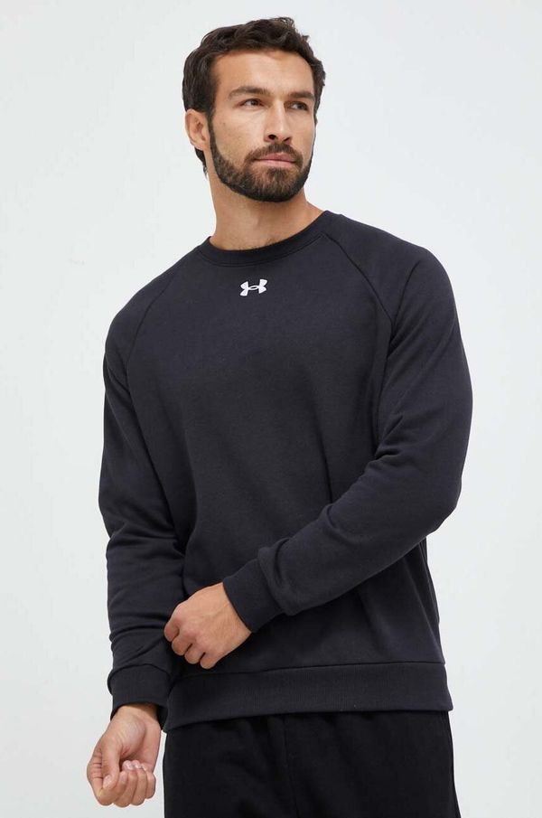 Under Armour Dukserica Under Armour za muškarce, boja: crna, bez uzorka