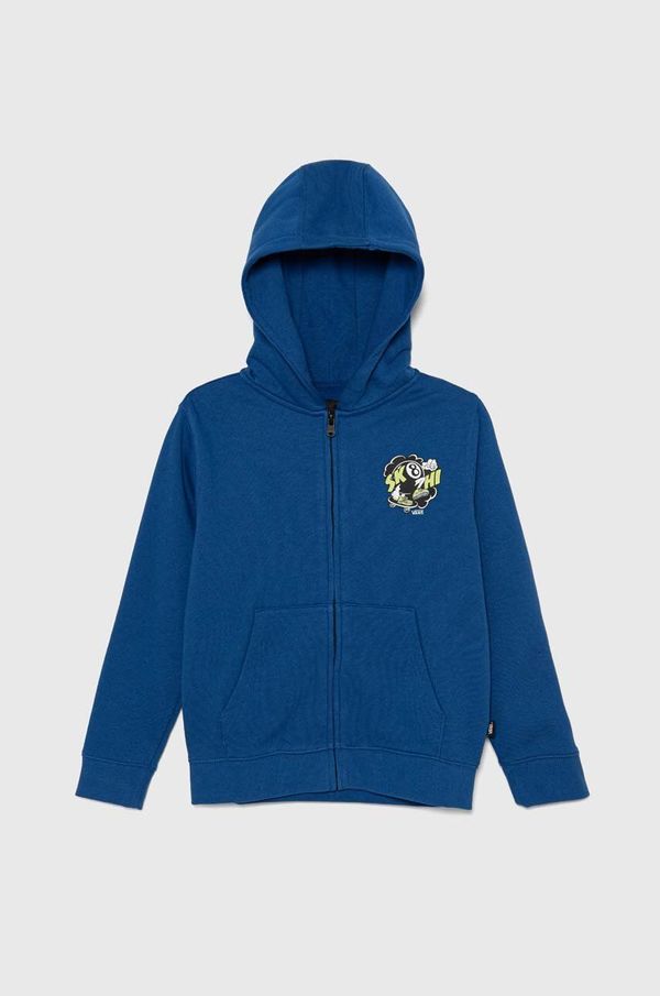 Vans Dukserica Vans KD SK8 Hi Ball FZ s kapuljačom, s tiskom, VN000JRM7WM1