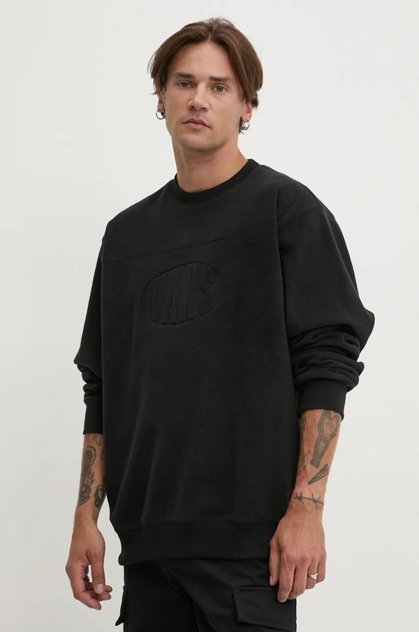 Vans Dukserica Vans za muškarce, boja: crna, bez uzorka, VN000HPSBLK1