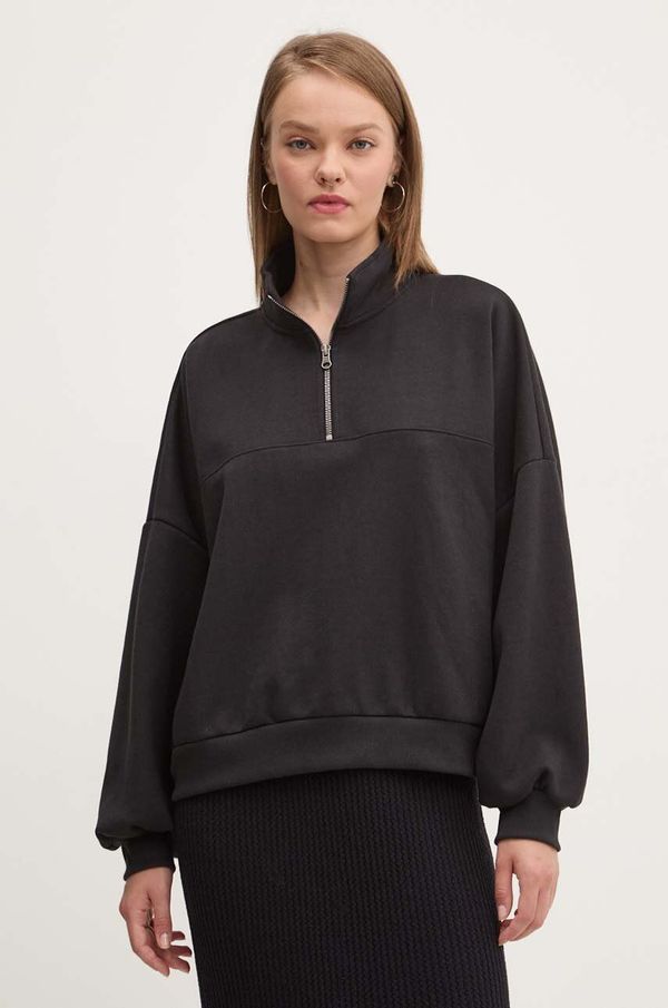 Vans Dukserica Vans za žene, boja: crna, bez uzorka, VN000J4JBLK1