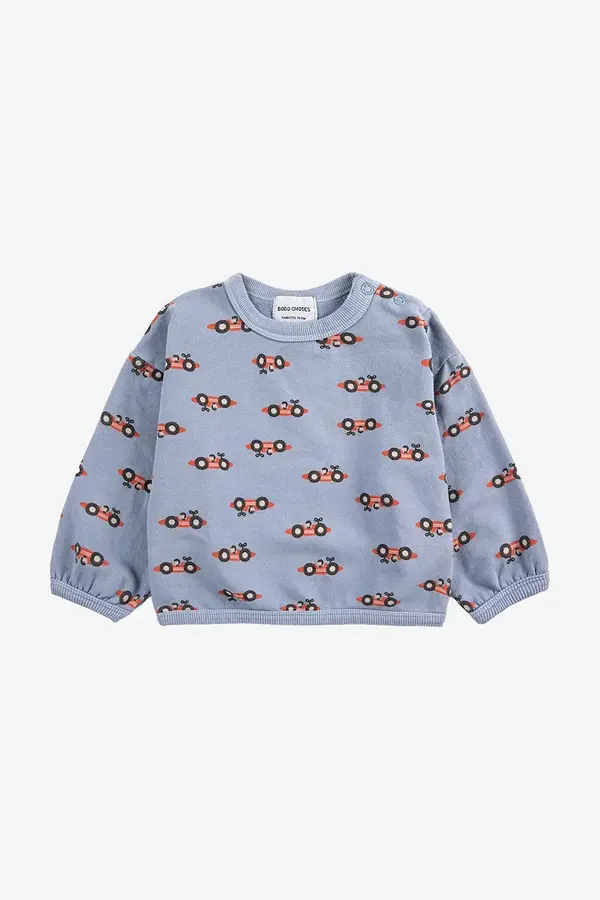 Bobo Choses Dukserica za bebe Bobo Choses Race Car