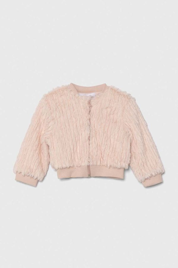 Jamiks Dukserica za bebe Jamiks SHAZIA boja: ružičasta, bez uzorka, JZH062