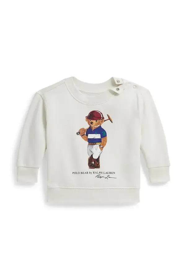 Polo Ralph Lauren Dukserica za bebe s pamukom Polo Ralph Lauren