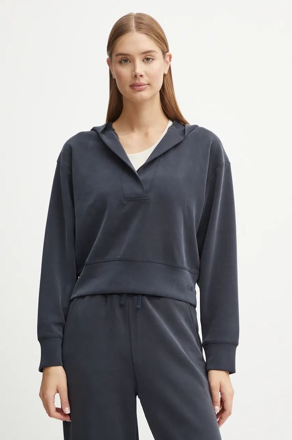 Casall Dukserica za jogu Casall Peachy s kapuljačom, bez uzorka, 24207