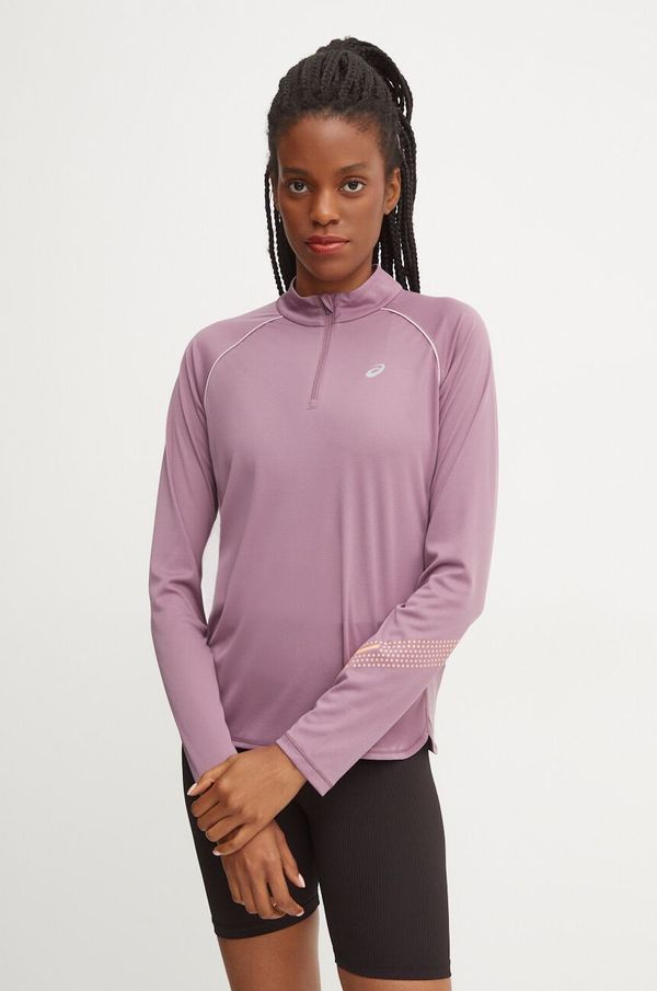 Asics Dukserica za trčanje Asics Icon boja: ružičasta, 2012C867