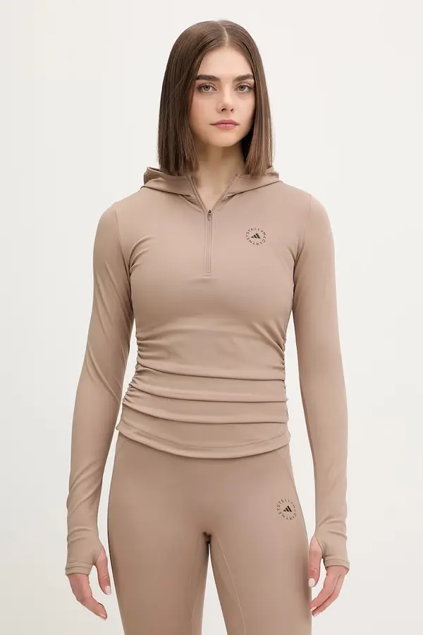 adidas by Stella McCartney Dukserica za trening adidas by Stella McCartney