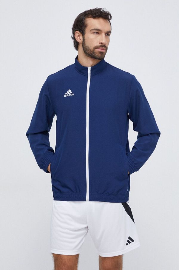 adidas Performance Dukserica za trening adidas Performance Entrada 22 Presentation boja: tamno plava, s aplikacijom