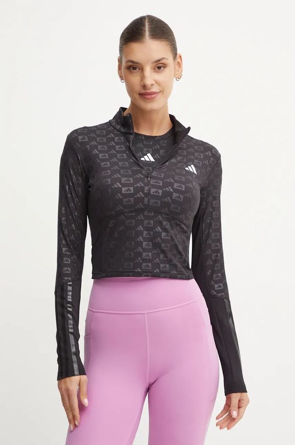 adidas Performance Dukserica za trening adidas Performance Hyperglam boja: crna, s uzorkom, IK5501