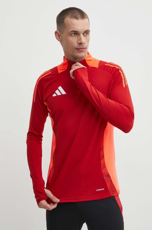 adidas Performance Dukserica za trening adidas Performance Tiro 24 boja: crvena, s uzorkom, IS1644