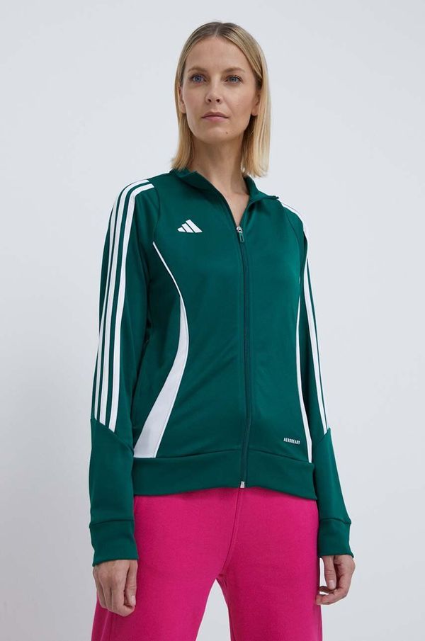 adidas Performance Dukserica za trening adidas Performance Tiro 24 boja: zelena, s aplikacijom