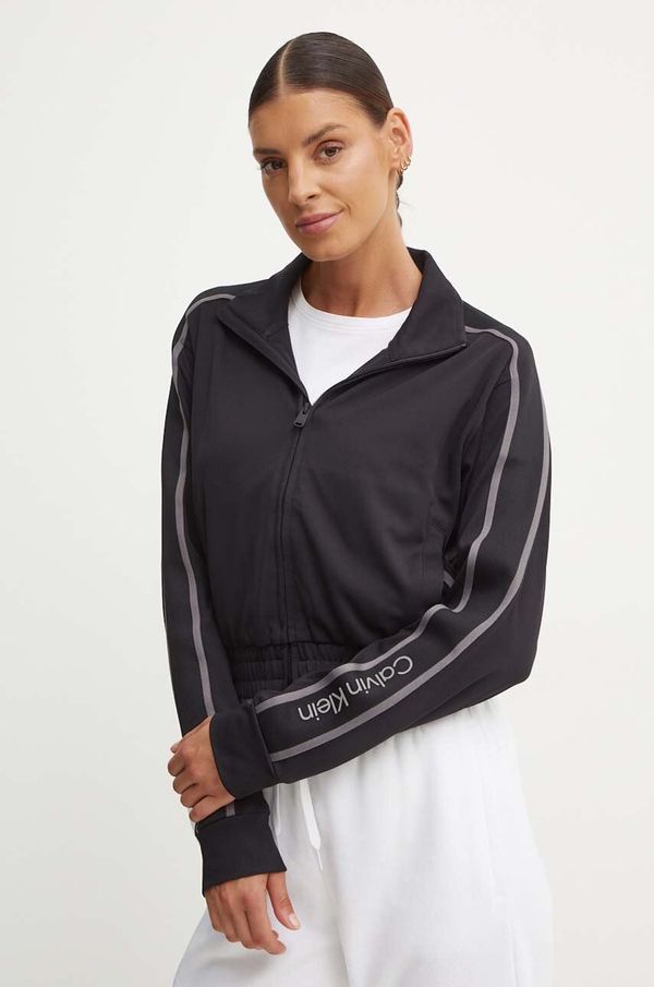 Calvin Klein Performance Dukserica za trening Calvin Klein Performance boja: crna, s tiskom, 00GWF4J402