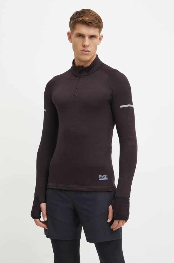 EA7 Emporio Armani Dukserica za trening EA7 Emporio Armani boja: crna, bez uzorka, PJREZ.6DPT29