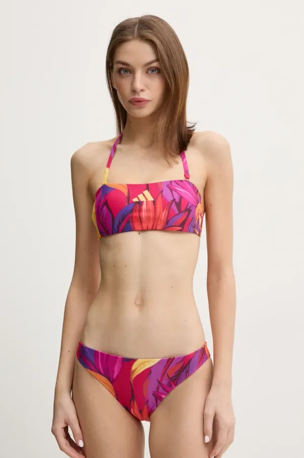 adidas Performance Dvodijelni kupaći kostim adidas Performance x Farm Rio boja: ružičasta, lagano učvršćene košarice, JF6036