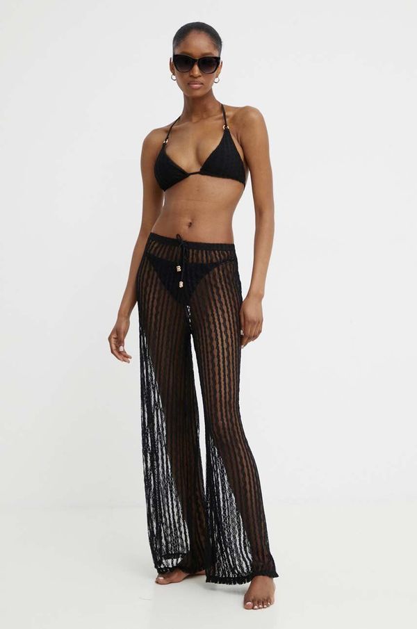 Answear Lab Dvodijelni kupaći kostim Answear Lab boja: crna, lagano učvršćene košarice