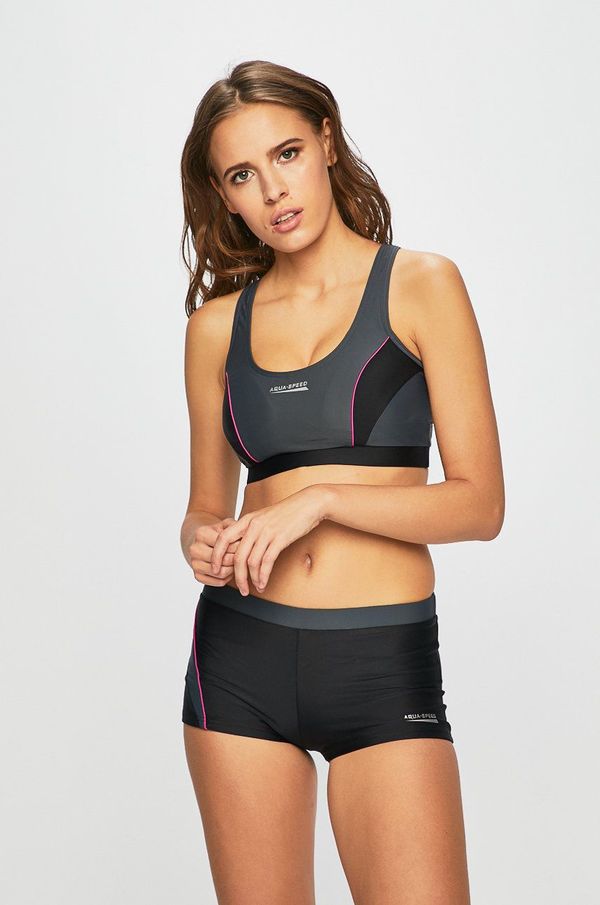 Aqua Speed Dvodijelni kupaći kostim Aqua Speed Fiona boja: crna, lagano učvršćene košarice