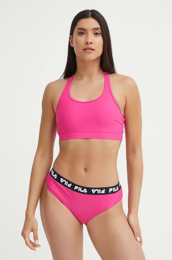 Fila Dvodijelni kupaći kostim Fila Sorano boja: ružičasta, mekane košarice, FAW0735