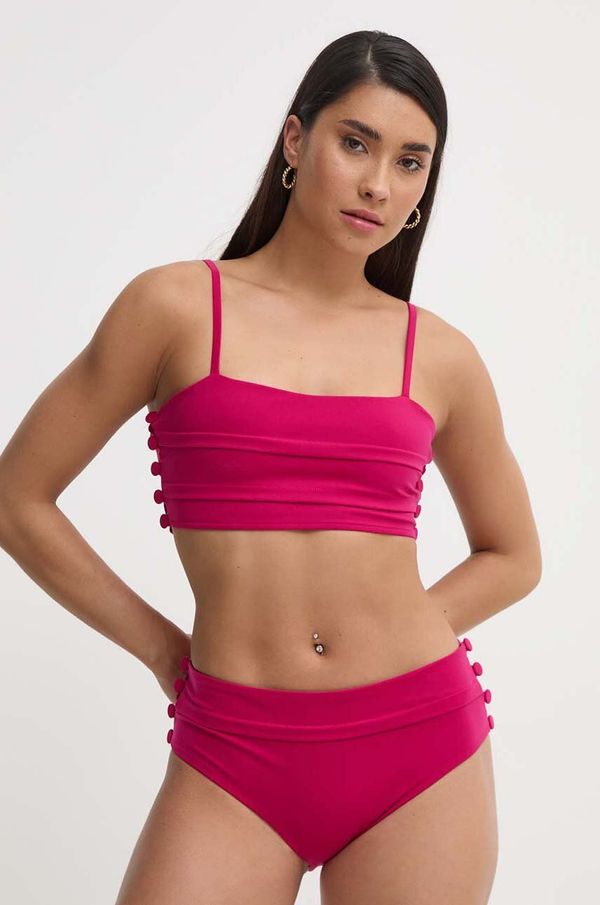 MAIO Paris Dvodijelni kupaći kostim MAIO Paris boja: ružičasta, mekane košarice, Longchamp