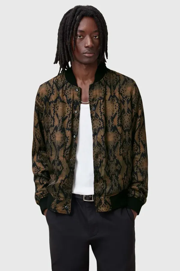 AllSaints Dvostrana bomber jakna AllSaints SOUNDVIEW boja: crna, za prijelazno razdoblje, M006OC