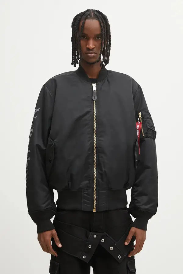 No Problemo Dvostrana bomber jakna No Problemo x Alpha Industries No War MA-1