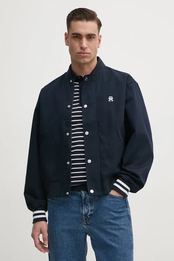 Tommy Hilfiger Dvostrana bomber jakna Tommy Hilfiger