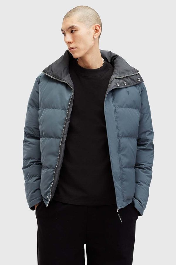 AllSaints Dvostrana jakna AllSaints NOVERN za muškarce, boja: ljubičasta, za zimu, M011OZ