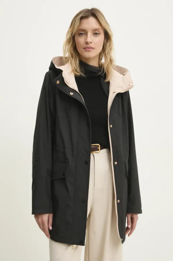 Answear Lab Dvostrana jakna Answear Lab boja: crna, za prijelazno razdoblje