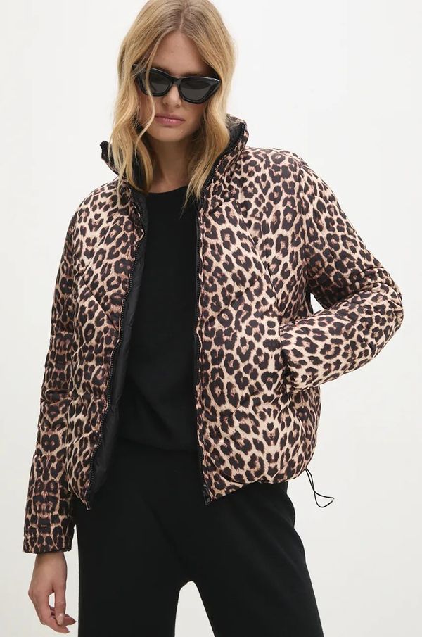 Answear Lab Dvostrana jakna Answear Lab za žene, boja: smeđa, za zimu