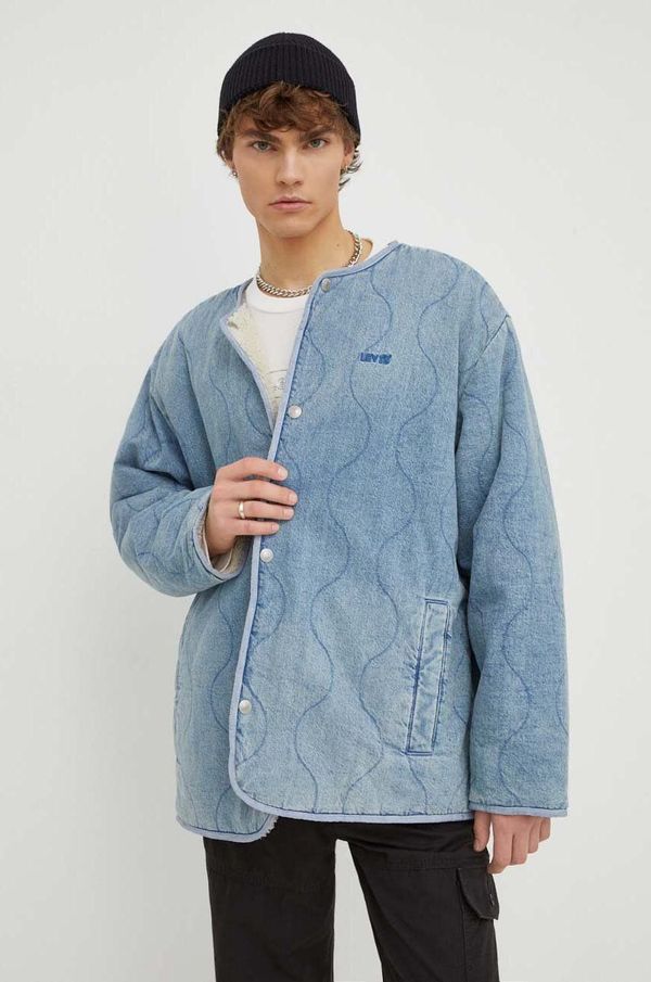 Levi's Dvostrana jakna Levi's za muškarce, za prijelazno razdoblje, oversize