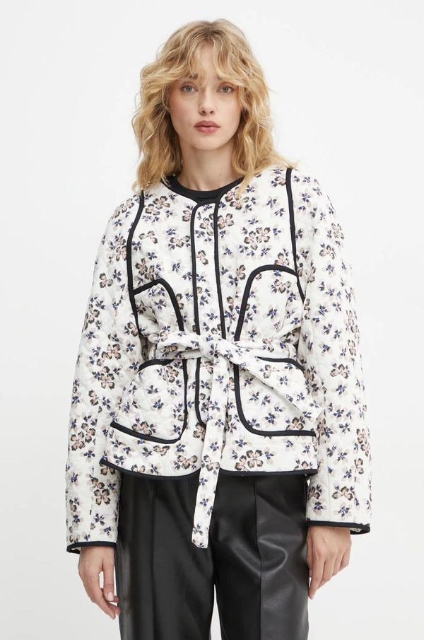 MUNTHE Dvostrana jakna MUNTHE SAIKO za žene, boja: bež, za prijelazno razdoblje, 244150624402