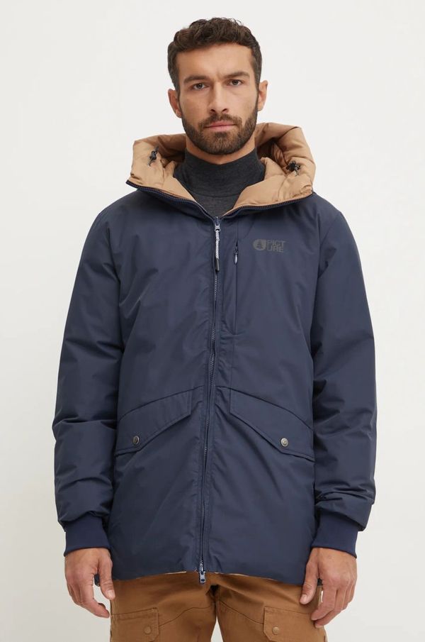 Picture Dvostrana jakna Picture Sperky za muškarce, boja: tamno plava, za zimu, MVT484