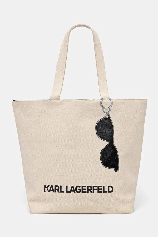 Karl Lagerfeld Dvostrana torba Karl Lagerfeld