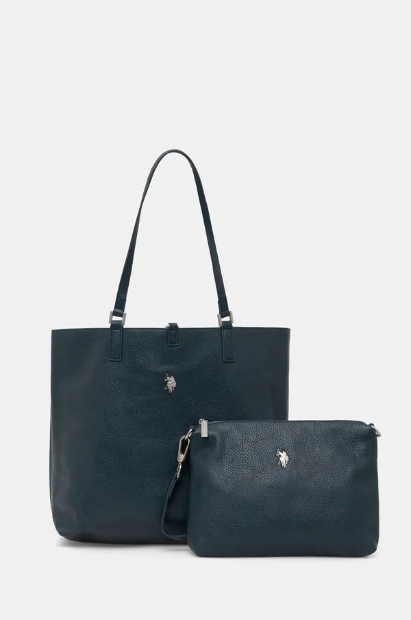 U.S. Polo Assn. Dvostrana torba U.S. Polo Assn. Rogersville boja: tirkizna, BIURR8506WVP