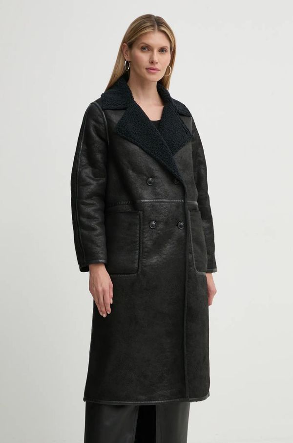 Levi's Dvostrani kaput Levi's za žene, boja: crna, za prijelazno razdoblje, oversize, A9353