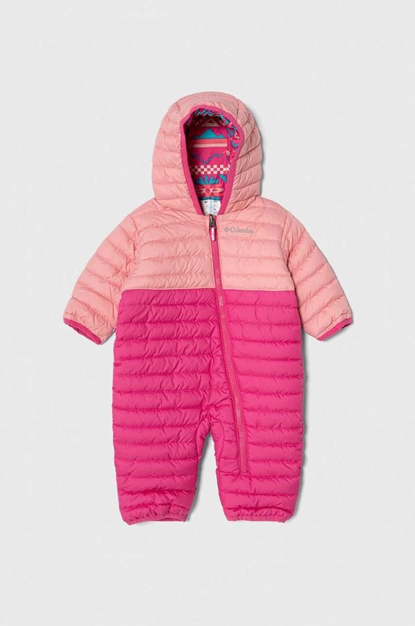 Columbia Dvostrani kombinezon za bebe Columbia boja: ljubičasta