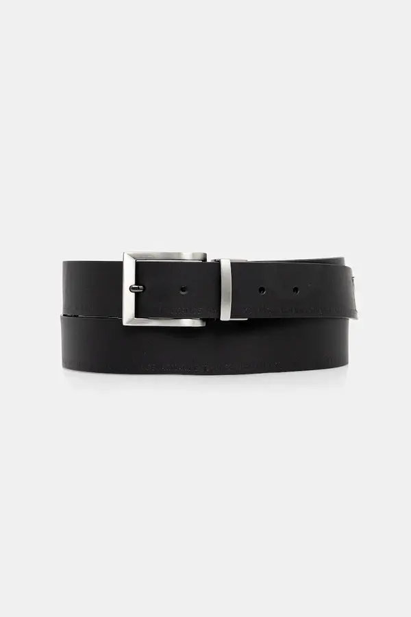 Armani Exchange Dvostrani kožni remen Armani Exchange
