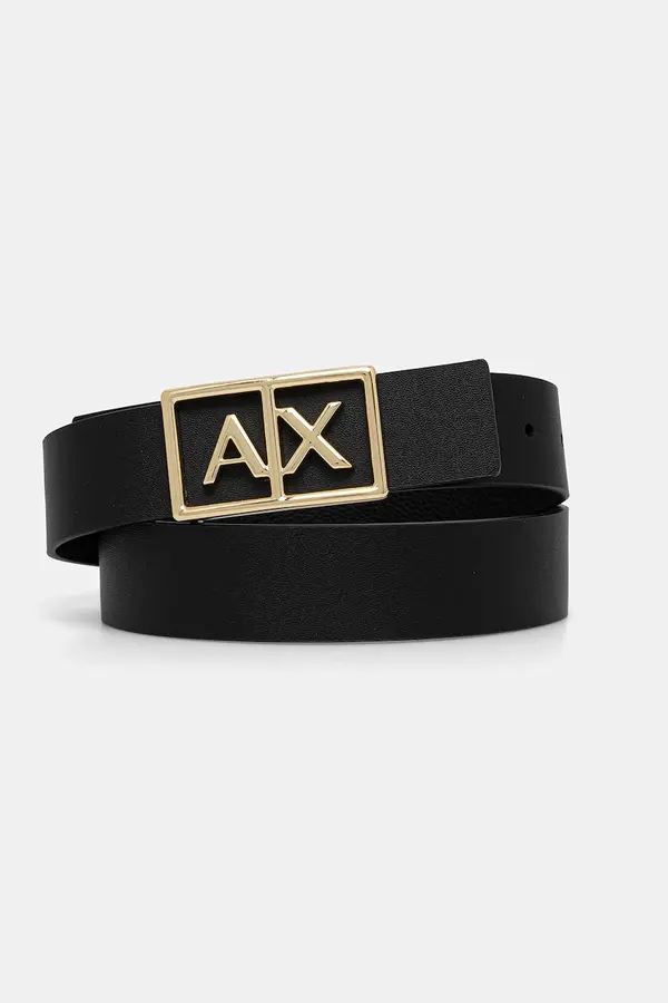 Armani Exchange Dvostrani kožni remen Armani Exchange