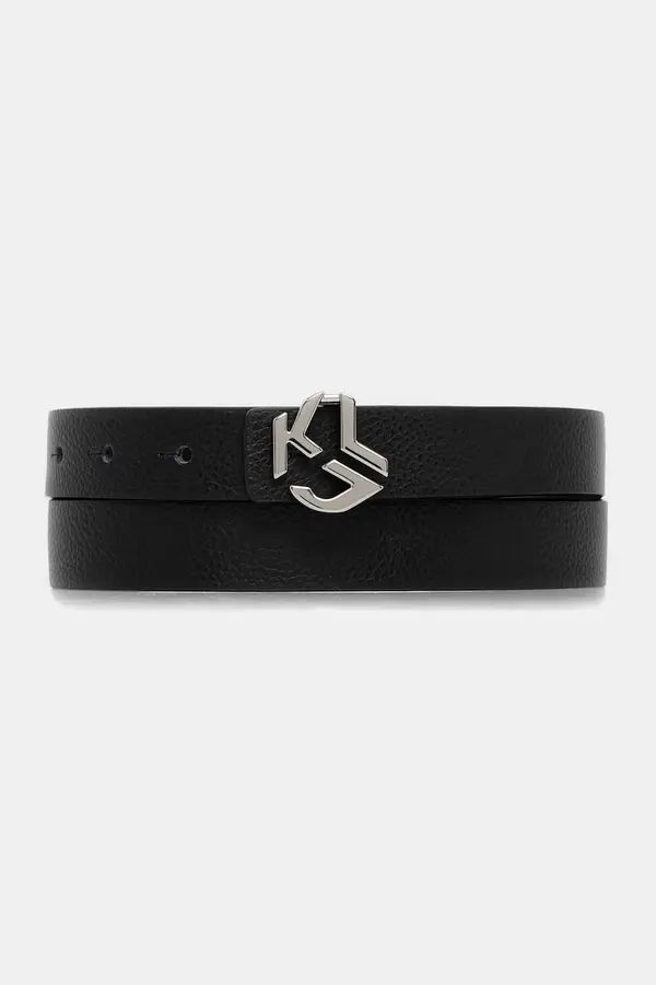 Karl Lagerfeld Jeans Dvostrani kožni remen Karl Lagerfeld Jeans