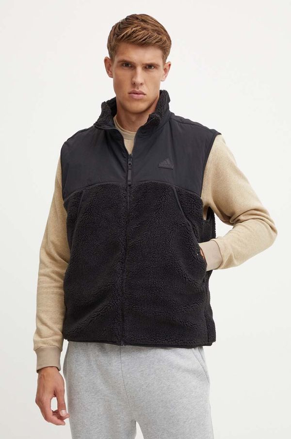 adidas Dvostrani prsluk adidas City Escape za muškarce, boja: crna, za prijelazno razdoblje, IV9768
