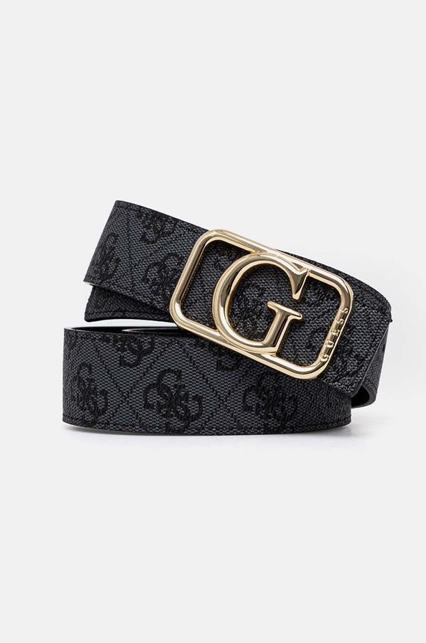 Guess Dvostrani remen Guess MIETTA za žene, boja: siva, BW9184 P4435