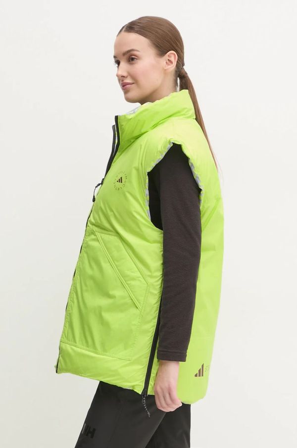 adidas by Stella McCartney Dvostrani sportski prsluk adidas by Stella McCartney boja: žuta, za zimu, IW9840