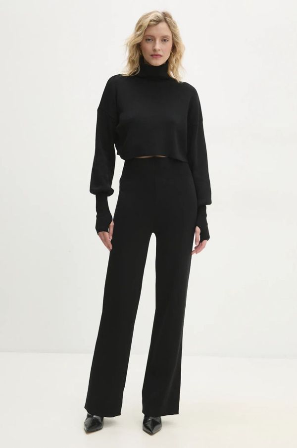 Answear Lab Džemper i hlače Answear Lab boja: crna