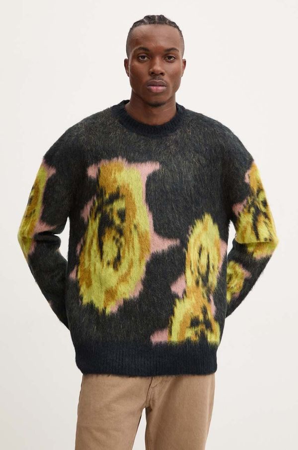 MSGM Džemper s dodatkom mohera MSGM boja: crna, 3740MM217.247580