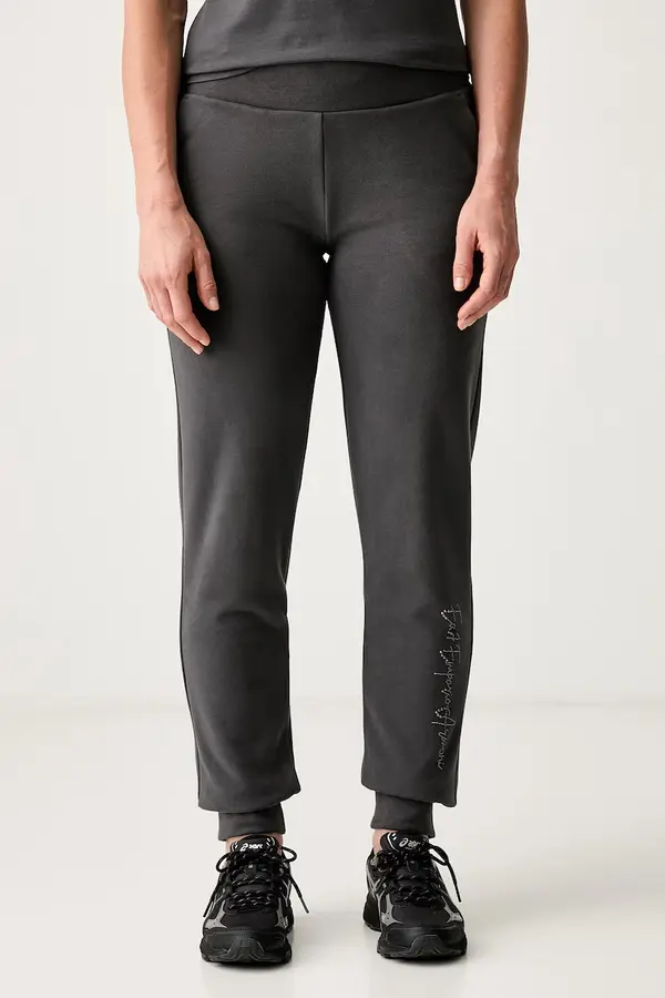 EA7 Emporio Armani EA7 Emporio Armani donji dio trenirke za žene s pamukom