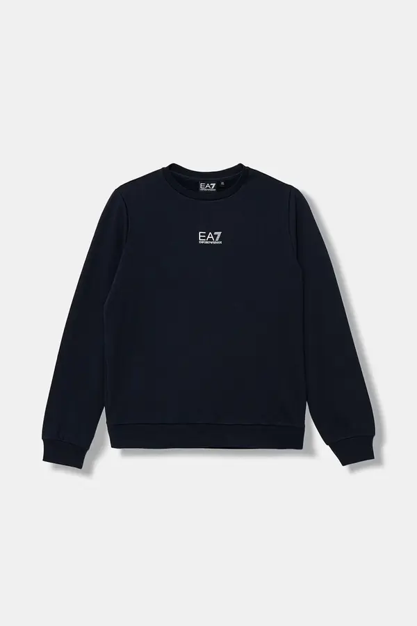 EA7 Emporio Armani EA7 Emporio Armani dukserica za djecu s pamukom